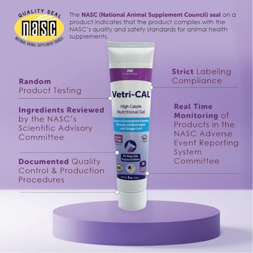 High Calorie Nutritional Gel for Dogs, Cats, Puppies & Kittens – Appetite Booster with Omega 3-6-9, Vitamins A-D-E-B – Recovery & Energy Support – Tasty Malt Flavor – 5 oz Tube - Image 5