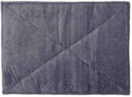 Furhaven ThermaNAP Self-Warming Cat Bed for Indoor Cats & Large/Medium Dogs, Washable & Reflects Body Heat - Quilted Faux Fur Reflective Bed Mat - Gray, Large - Image 6