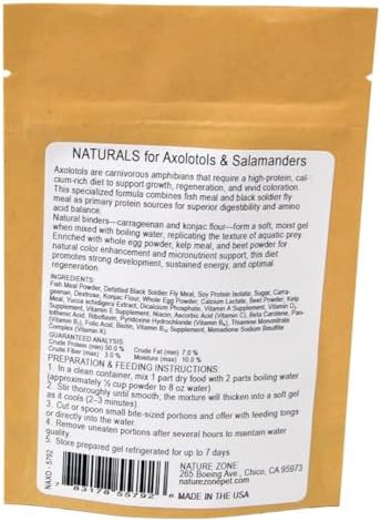 Nature Zone Naturals - Axolotol Food - Image 2