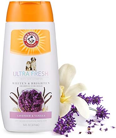 Arm & Hammer Ultra Fresh Whitening Dog Shampoo, Lavender & Vanilla, 16 Oz by ArmHammer