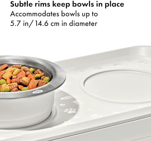 OXO Pet Adjustable Elevated Feeder - Image 5
