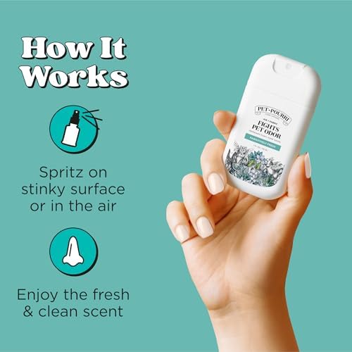Pet-Pourri Pocket Deodorizer Spray, Pawsitively Fresh, 1 Fl Oz - Image 6