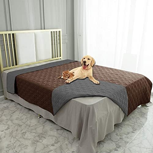Ameritex Waterproof Dog Bed Cover Pet Blanket for Furniture Bed Couch Sofa Reversible by Ameritex