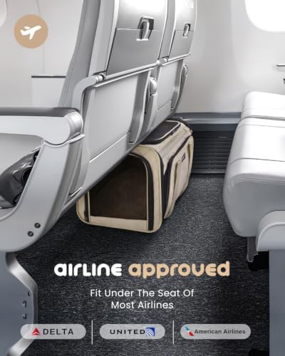 MIDOG Soft Cat Carrier Airline Approved, Expandable for Cats Up to 15lbs - Image 6