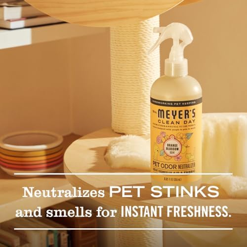 MRS. MEYER'S CLEAN DAY Pet Odor Neutralizer, Orange Blossom Scent, 12oz - Image 4