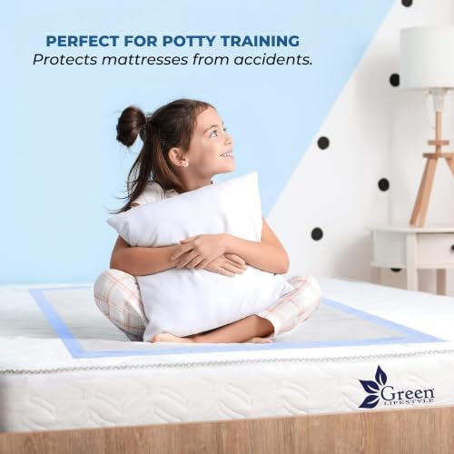 GREEN LIFESTYLE Underpads - Training Pet Pee Pads for Dogs - Pads for Adults, Seniors and Children - Ideal for Incontinence Protection (Pack of 50 - 36x36) - Image 7