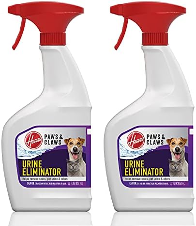 Hoover Paws & Claws Urine Eliminator Spray, 22 Oz., 2 Pack, Fresh Scent by Hoover