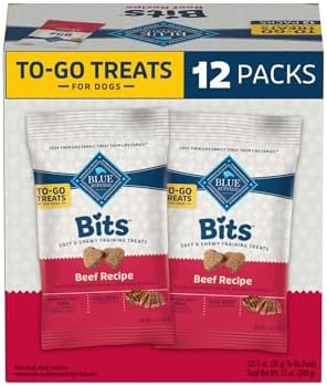 Blue Buffalo Bits Beef Training Treats, 1 oz, 12 ct by BlueBuffaloCompanyLtd