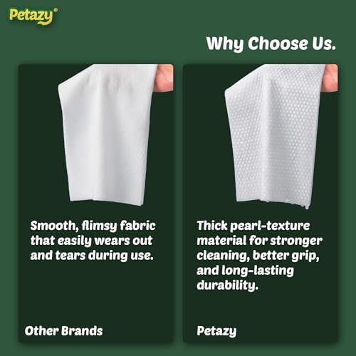 Petazy Pet Wipes for Dogs & Cats - Paws, Ears & Butt Cleaning, 400 Count - Image 4