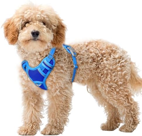 BARKBAY Dog Harness for Small Sized Dog No Pull Dog Vest ID Tag Pocket by BARKBAY