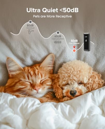Pet Clippers for Dog Hair Grooming Low Noise Cat Shaver - Image 5