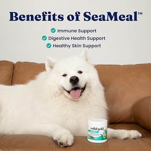 Solid Gold SeaMeal Dog & Cat Multivitamin & Probiotic Kelp Powder, 8oz - Image 4