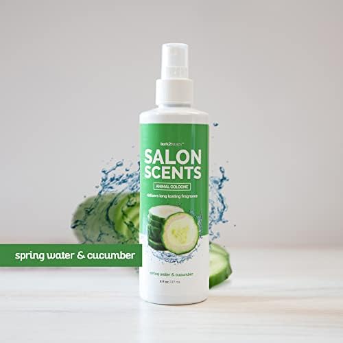Bark2Basics Salon Scents Dog Cologne Spray, Spring Water Cucumber, 8 oz - Image 4