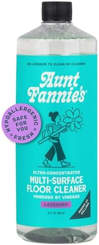 Aunt Fannie's Ultra Concentrated Vinegar Floor Cleaner, Lavender, 1 Pack by AuntFannies