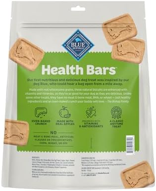 Blue Buffalo Health Bars Apples & Yogurt Mini Dog Biscuits, 32 oz, 2 Pound (Pack of 4) - Image 2