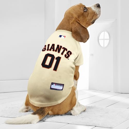 Official MLB San Francisco Giants Pet Jersey for Dogs & Cats, Size X-Small - Stylish Baseball Jersey for Your Furry Fan- Show Off Team Spirit with The Perfect Fan Apparel Gear for Pet, Dog & Cat - Image 3
