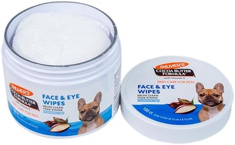 Palmer's for Pets Face and Eye Dog Wipes, Unscented, 100 Count - Image 5