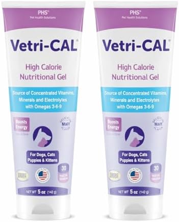 High Calorie Nutritional Gel for Dogs & Cats (2 Pack) by Vetri-CAL