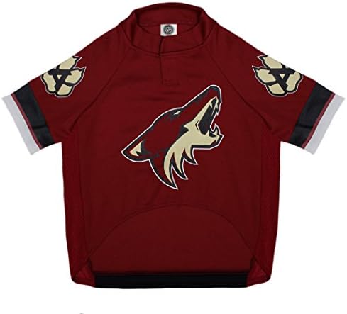 Pets First NHL Arizona Coyotes Jersey for Dogs & Cats, Medium. - Let Your Pet Be A Real NHL Fan! - Image 2