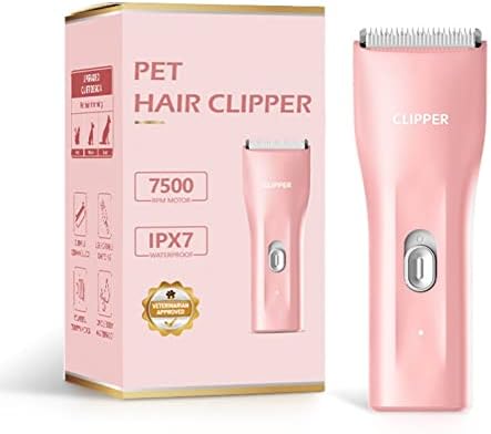 Dog Cat Home Hair Waterproof Clipper Portable Pet Shaver by Grimgrow