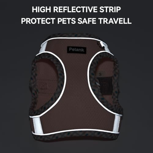 Petank Step in Dog Harness No Pull and Leash for Small Medium Dogs Cats. - Image 5