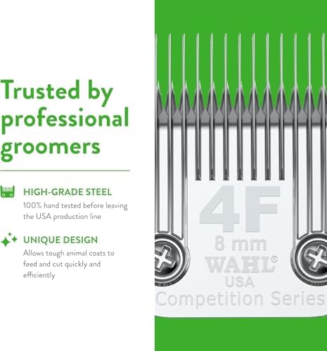 Wahl Professional Animal Competition Blade, 2375-100, 4F - Image 6