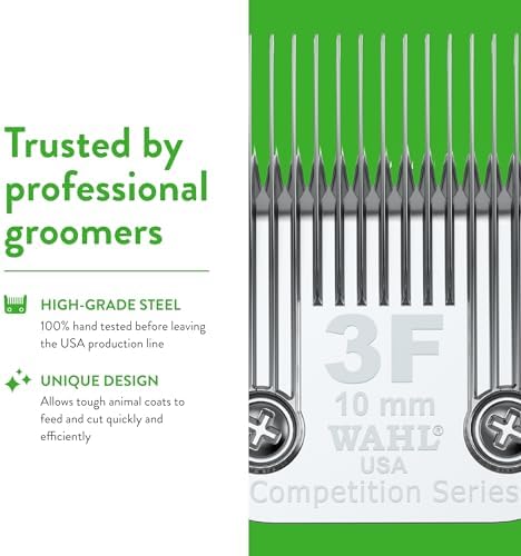 Wahl Professional Animal Competition Blade, 2376-100, 3F - Image 6