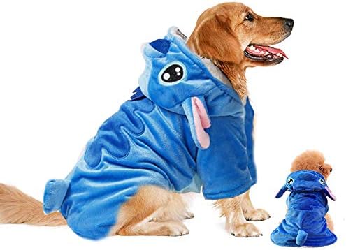 Dog Costumes for Halloween, Funny Cartoon Pet Outfit for Christmas -M by Gimilife
