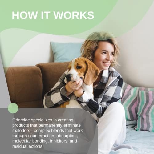 Odorcide Odor Eliminator Concentrate: Odor Eliminator for Strong Odor on Carpets, Hardwood & More - Smoke, Sweat & Pet Odor Eliminator for Home w/Non-Enzymatic Formula - Fresh Scent - 16 oz - Image 5