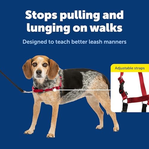 PetSafe Easy Walk Harness, No Pull Dog Harness, Red, Small/Medium - Image 4