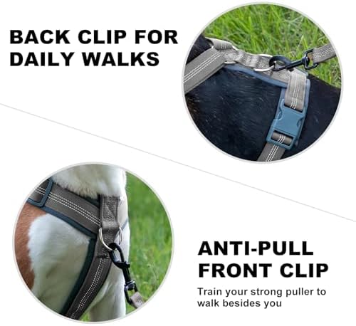 Plutus Pet No Pull Dog Harness, Adjustable Nylon Harness with Soft Padding - Image 4