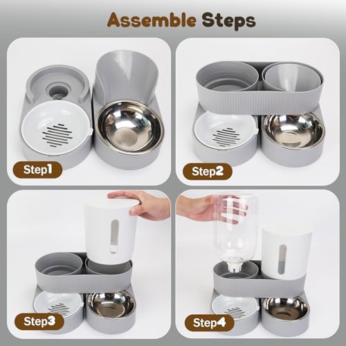 Automatic Dog Feeder and Water Dispenser for Small Medium Cats - Image 5