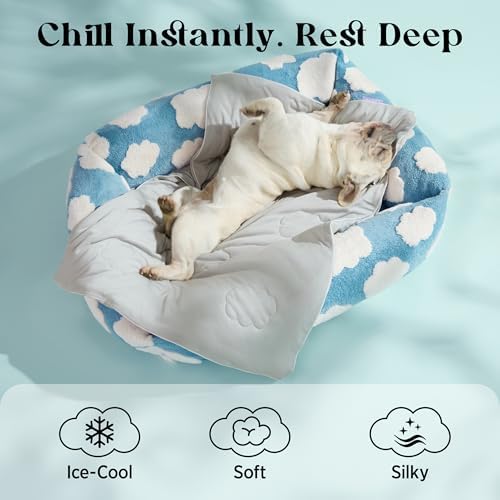 LE SURE ApexCloud™ Premium Cooling Blankets for Large Dogs Q-MAX>0.4,50x60 - Image 3