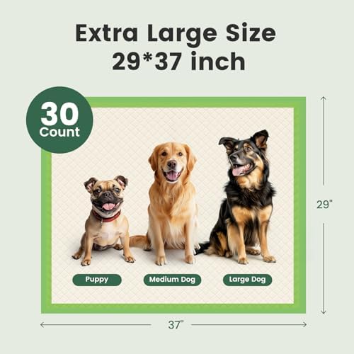 Gardner Pet Dog Pee Pads, XXL 28"x37", All Edge-Wrapped, ECO Thick Pad - Image 4