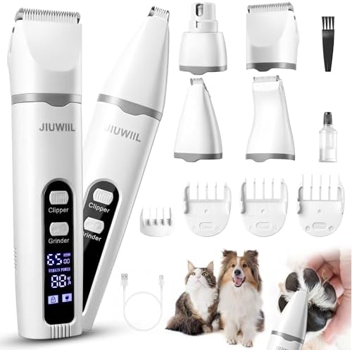 Dog Clippers for Grooming,4 in 1 Dog Grooming Kit Hair Clipper by Unknown
