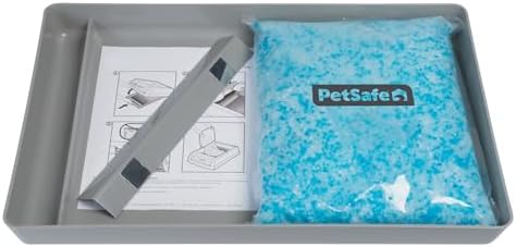 PetSafe ScoopFree Reusable Tray with Crystal Litter, Fresh Scent, 4.3Lb Bag by PetSafe