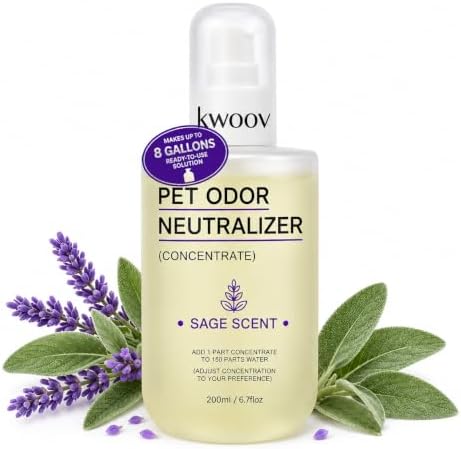 Pet Odor Eliminator Bio-Enzyme Concentrate Refill, Makes 8 Gal by KWOOVCareBeyondClean