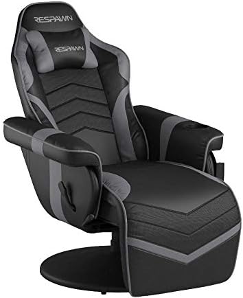 Respawn 900 Gaming Recliner Chair with Footrest, Cup Holder and Swivel | Ergonomic gaming recliner with footrest, cup holder, lumbar support, 135° recline & 360° swivel for console gaming - Image 7