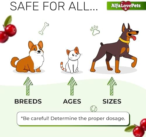 Cat UTI Treatment to Care for Kidneys and Bladder – Dog UTI Treatment for Pets of All Ages and Breeds – Urinary Tract Cat Safe Formula – Cranberry Supplement for Dogs & Other Pets – 2 Oz - Image 5