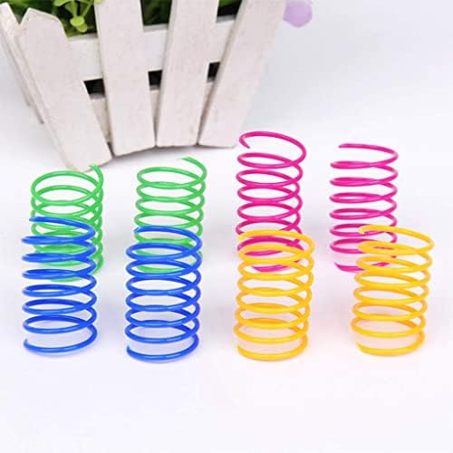Andiker 12 Pcs Colorful Cat Spring Toys for Indoor Cats and Kittens - Image 6