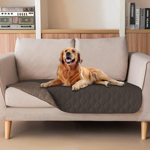 gogobunny Waterproof Loveseat Cover, Reversible Dog Cat Blanket for Couch by gogobunny
