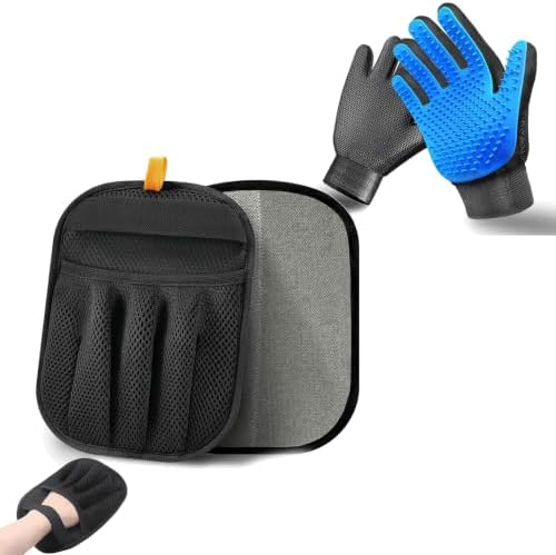 NVNAN 3 PCS Pet Hair Removal Glove and Pet Hair Remover by NVNAN