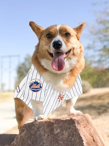 Official MLB New York Mets Pet Jersey for Dogs & Cats, Size X-Large - Stylish Baseball Jersey for Your Furry Fan- Show Off Team Spirit with The Perfect Fan Apparel Gear for Pet, Dog & Cat - Image 4