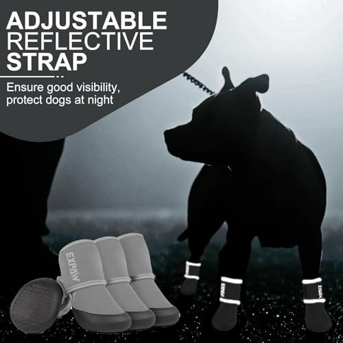 EXPAWLORER Waterproof Dog Shoes for Small Medium Large Dog for Hot Pavement - Image 6