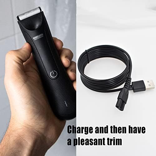 Charger Cord Fit for Manscaped Lawn Mower 3.0/2.0 Electric Groin Hair Trimmer Replacement Charging Cable Power Cord Adapter - Image 7