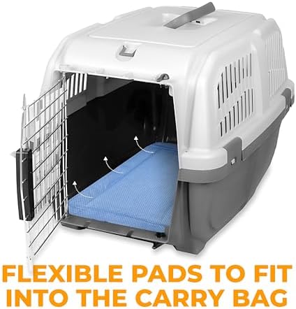 Pet Carrier Pad Insert 2 Pack, Disposable, 19.5 x 12.5 in, for Cat Dog - Image 5