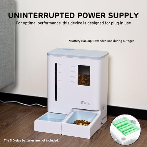 iPettie FW54 5G/2.4GHz WiFi Automatic Feeder and Waterer 2-in-1 Set for Pet - Image 5