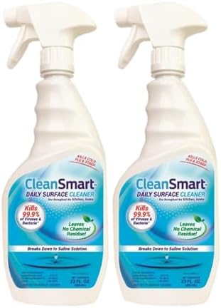 CleanSmart Daily Surface Cleaner and Pet-Safe Disinfectant, 23 oz (2 pack) by CleanSmart%E2%84%A2