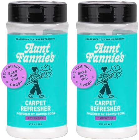 Aunt Fannie's Carpet Refresher Deodorizer, Lavender, 16 oz, Pack of 2 by AuntFannies