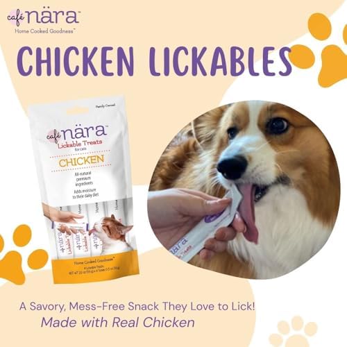 Café Nara Chicken Flavored Lickable Treats for Dogs - Pack of 12 - Image 2